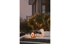 Clusterslinga LED med Sladdvinda 8,8m Amber IP44