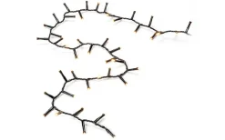 Långa Ljusslingor (21M+)|Clusterslingor<Konstsmide Clusterslinga 43,98m Amber IP44
