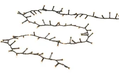 Konstsmide Clusterslinga 17,58m Frostad Amber IP44* Långa Ljusslingor (11-20M)|Clusterslingor