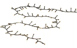 Konstsmide Clusterslinga 13,18m Frostad Amber IP44* Långa Ljusslingor (11-20M)|Clusterslingor