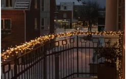 Konstsmide Clusterslinga 13,18m Frostad Amber IP44* Långa Ljusslingor (11-20M)|Clusterslingor