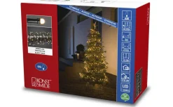 Konstsmide Clusterslinga 13,18m Frostad Amber IP44* Långa Ljusslingor (11-20M)|Clusterslingor