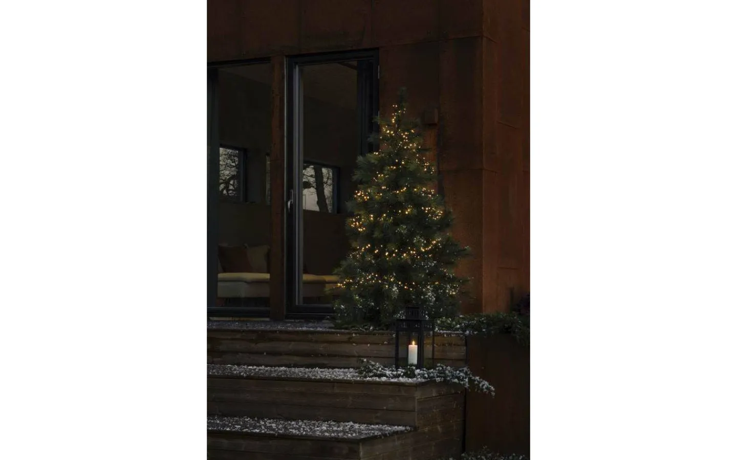 Långa Ljusslingor (11-20M)|Clusterslingor<Konstsmide Clusterslinga 13,18m Varmvit IP44