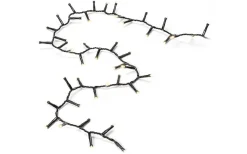 Korta Ljusslingor (1-10M)|Clusterslingor<Konstsmide Clusterslinga 8,78m Varmvit Inomhus