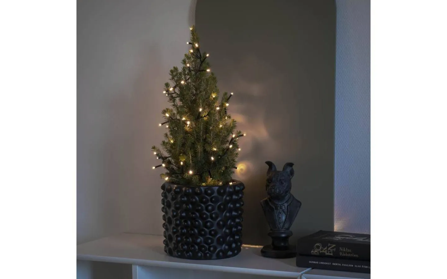 Korta Ljusslingor (1-10M)|Clusterslingor<Konstsmide Clusterslinga 4,38m Varmvit Inomhus