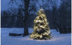 Konstsmide Clusterslinga 7,2m Varmvit med Chaser IP44* Korta Ljusslingor (1-10M)|Clusterslingor