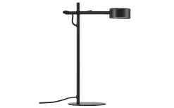 Sovrum|Skrivbordslampor<Nordlux Clyde Bordslampa 41cm 3-steg DIM Svart