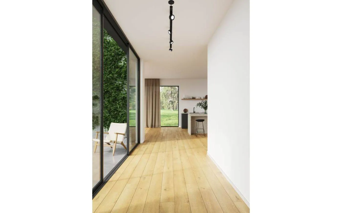 Clyde 1-Fas Spotlight Link LED 3-Steg DIM Svart