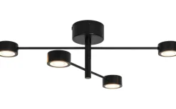 Takspot Med Minst 4 Lampor|Plafonder<Nordlux Clyde Flex Spotlight 72cm 3-steg DIM LED 2700K Svart