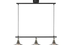 Avlånga Taklampor<Cottex Cobble Taklampa 21,5cm Antik/Svart