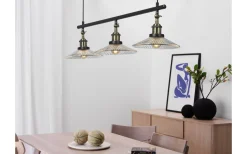 Avlånga Taklampor<Cottex Cobble Taklampa 21,5cm Antik/Svart