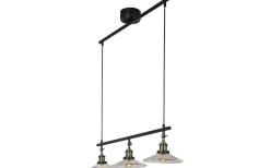 Avlånga Taklampor<Cottex Cobble Taklampa 21,5cm Antik/Svart