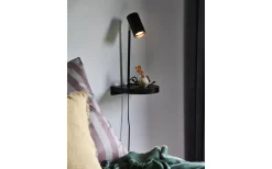 Cody Vägglampa USB Svart