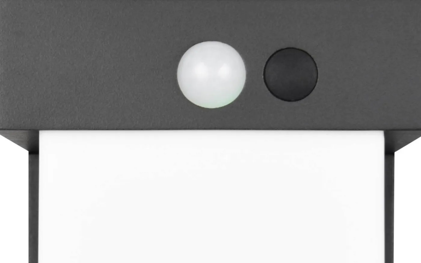 Colombo hybrid solcellslampa 100cm mattsvart, sensor 4000K IP44