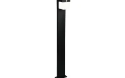 Colombo hybrid solcellslampa 100cm mattsvart, sensor 4000K IP44