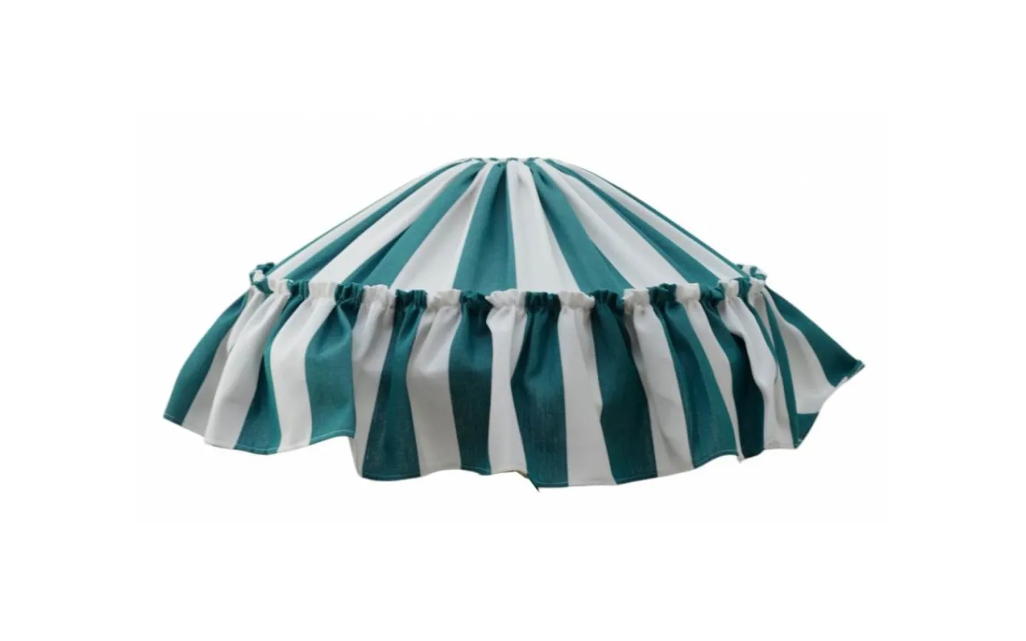 Hallbergs Color Stripe Takskärm Ø70cm Mörkgrön* Takskärmar