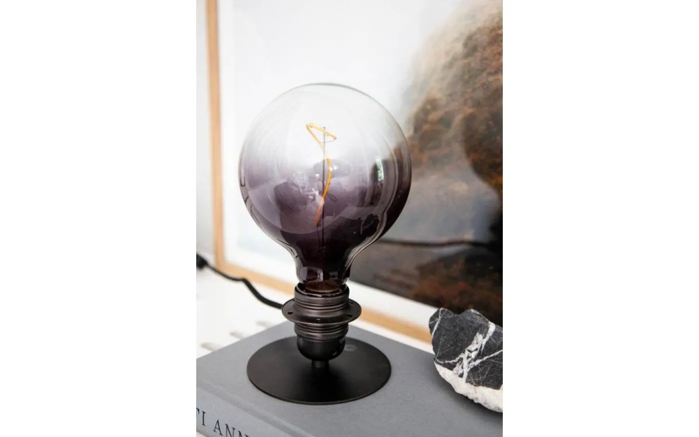 Combi Bordslampa 7cm Gun Black