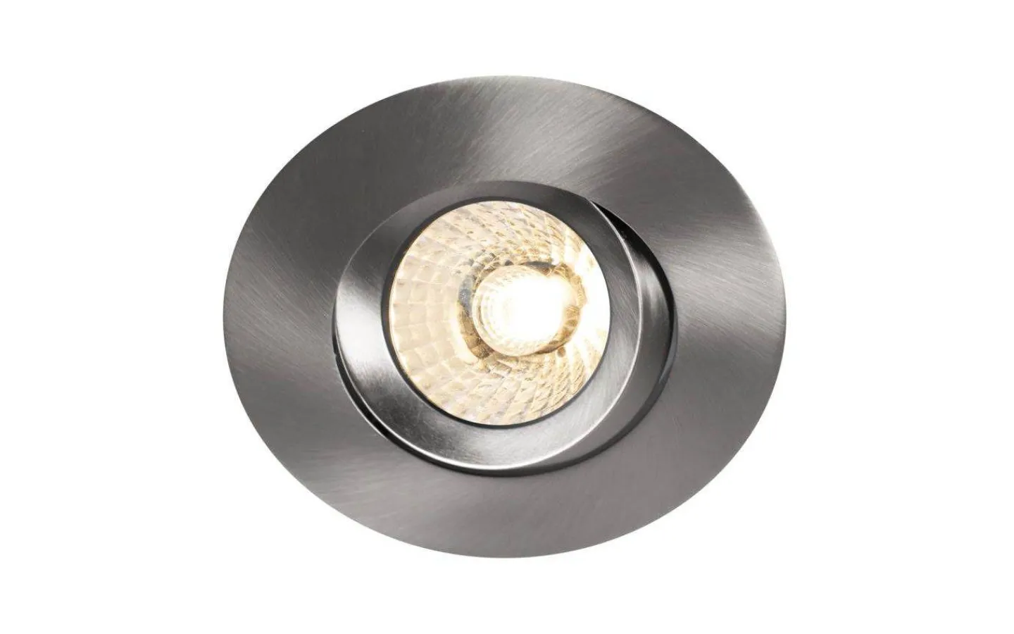 Hidealite Comfort G3 Tilt Borstad Stål 3000K 7,5W IP44* 230V Led Spotlights