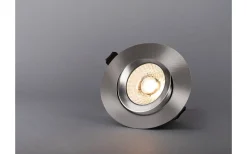 Hidealite Comfort G3 Tilt Borstad Stål 3000K 7,5W IP44* 230V Led Spotlights