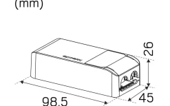 230V Led Spotlights<Hidealite Comfort G3 Tilt Borstad Stål 2700K 7,5W IP44