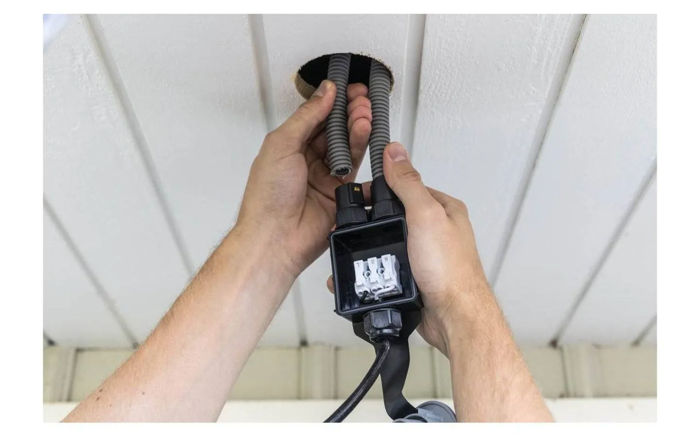 Infällda Spotlights Utomhus|Spotlights Med Utbytbar Ljuskälla<Hidealite Comfort Quick Outdoor Spotlight LED GU10 3000K 5,8W Antracit IP23