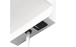 Läslampor<Trio Lighting Comfort Vägglampa E14 mattvit med laddningsstation