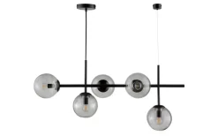 Como Taklampa 93cm Rök/Svart