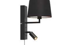 Como Vägglampa Svart