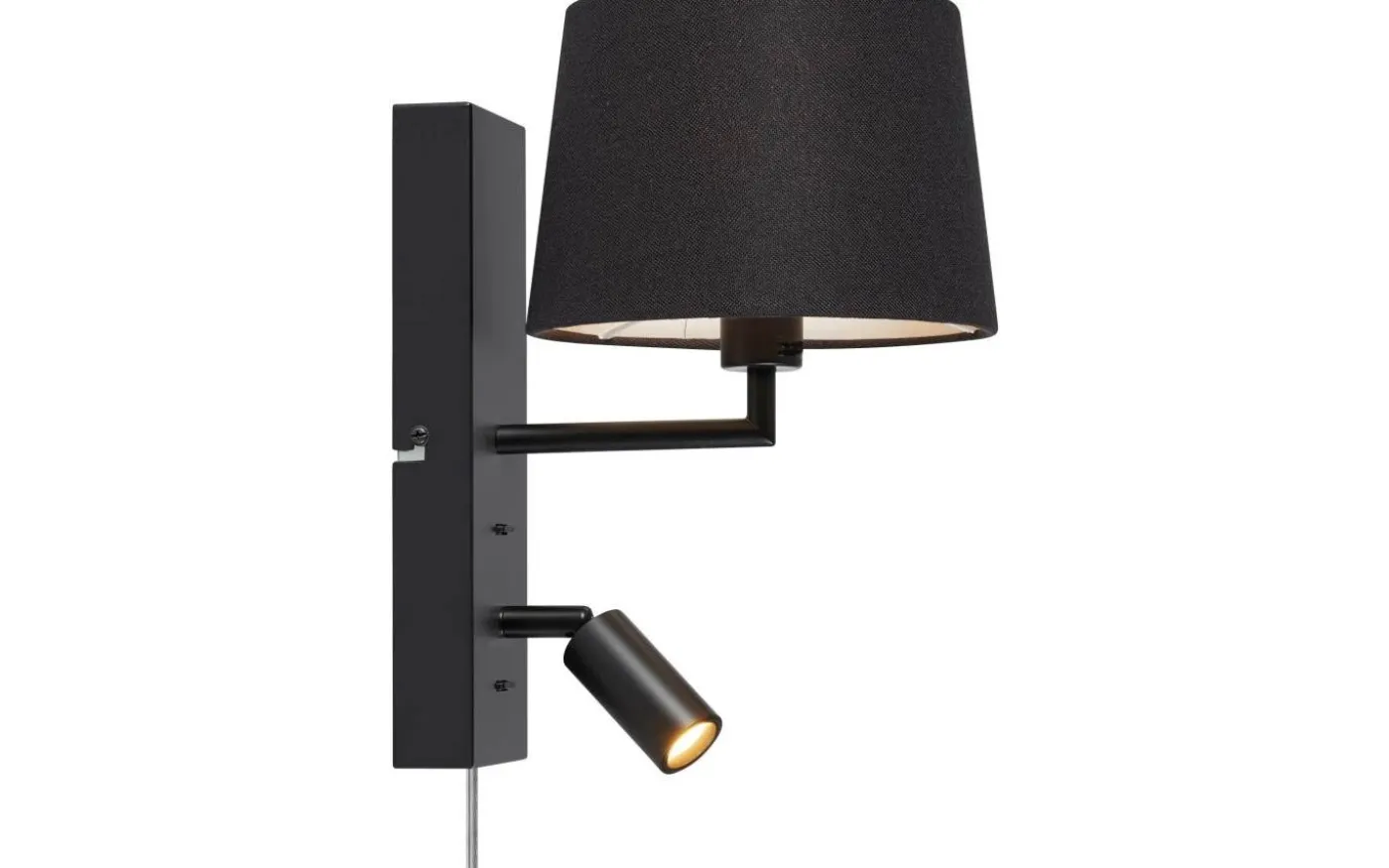 Como Vägglampa Svart