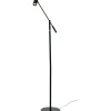Aneta Concord Golvlampa 130cm LED 8,5W 3000K Svart* Golvläslampor