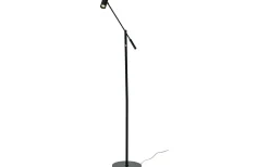 Aneta Concord Golvlampa 130cm LED 8,5W 3000K Svart* Golvläslampor
