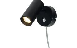 Aneta Concord Vägglampa LED 8,5W 3000K Svart* Läslampor