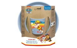 Barnserviser|Tallrikar & Skålar<Koziol Connect Paw Patrol Barnservis 3 delar Tallrik/Skål/Mugg Blå
