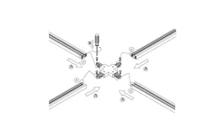 Nordlux Connect X-Skarv 1-Fas Link Vit* Skensystem|Kök & Matplats