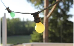 Partyslingor Utomhus 230V|Partyslingor Utomhus 230V<Star Trading Connecta Partyslinga 10xE27 7,35m Svart IP44