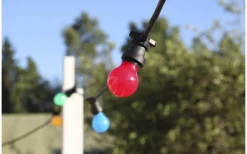 Partyslingor Utomhus 230V|Partyslingor Utomhus 230V<Star Trading Connecta Partyslinga 10xE27 7,35m Svart IP44