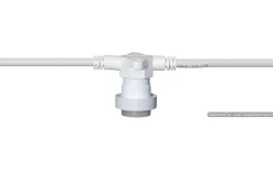 Star Trading Connecta Partyslinga 10xE27 7,35m Vit IP44* Partyslingor Utomhus 230V|Partyslingor Utomhus 230V