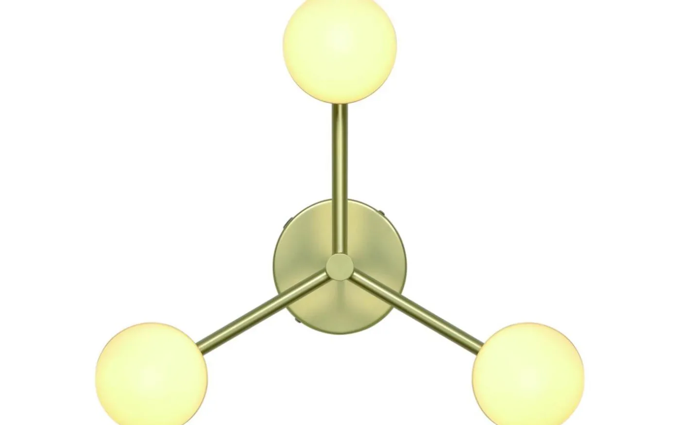 Contina Plafond 49cm Borstad Mässing