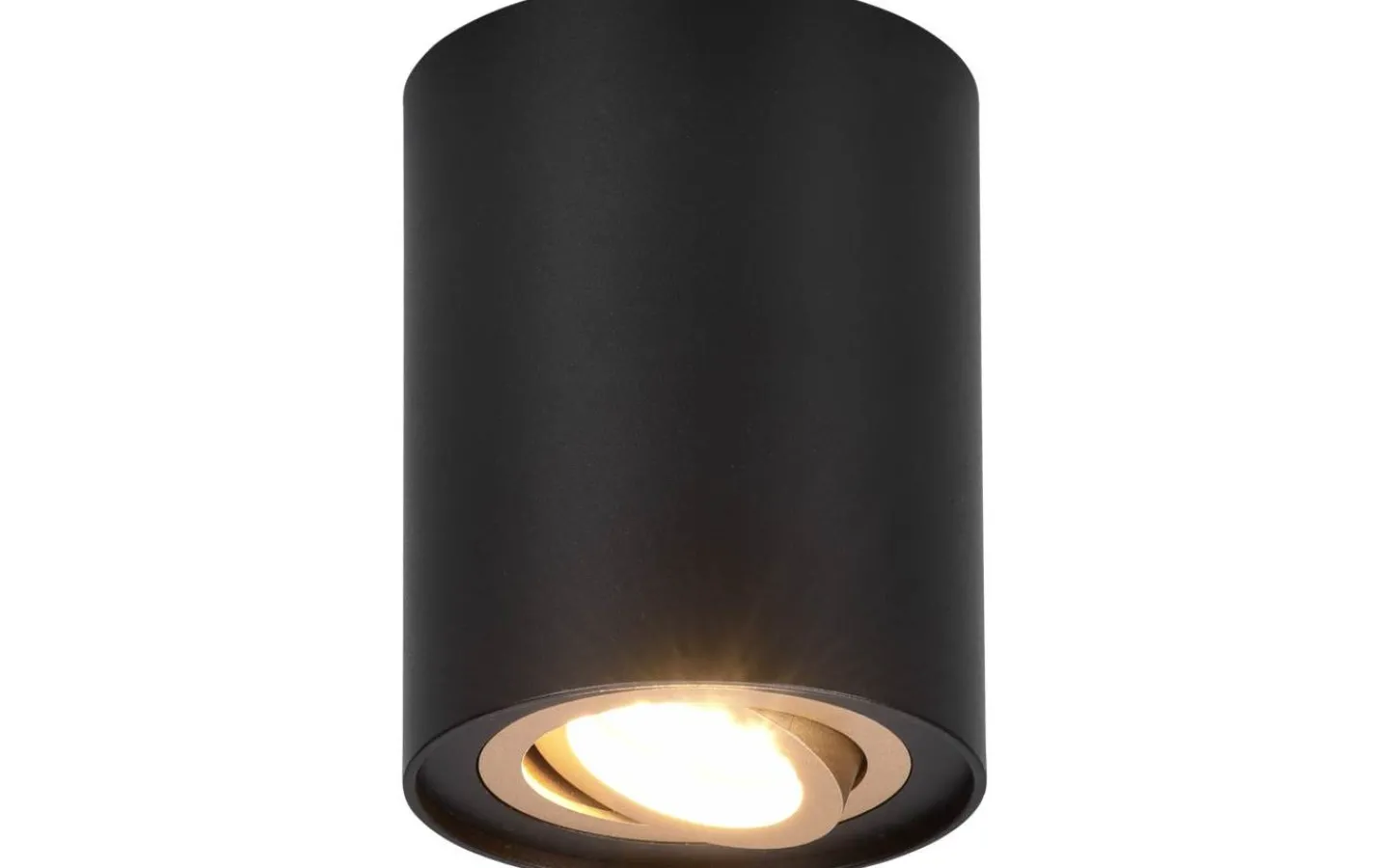 Takspot Med 1 Lampa<Trio Lighting Cookie Takspotlight 1-del GU10 svart/guld