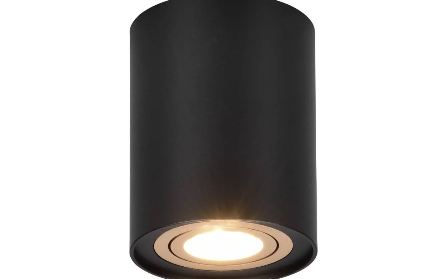 Takspot Med 1 Lampa<Trio Lighting Cookie Takspotlight 1-del GU10 svart/guld