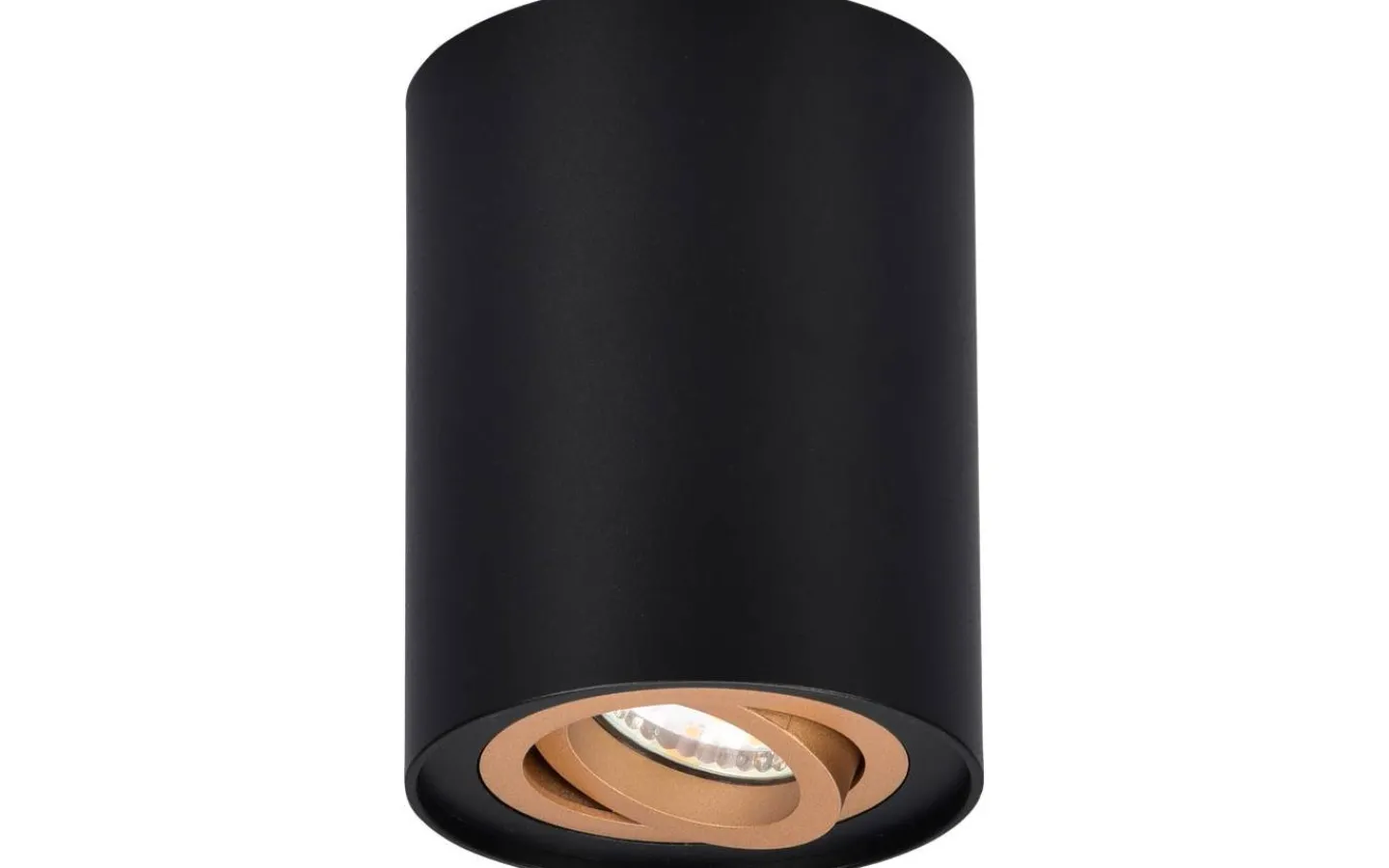 Takspot Med 1 Lampa<Trio Lighting Cookie Takspotlight 1-del GU10 svart/guld
