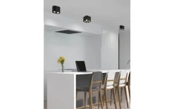 Cookie Takspotlight 2-delad GU10 mattsvart