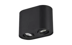 Cookie Takspotlight 2-delad GU10 mattsvart