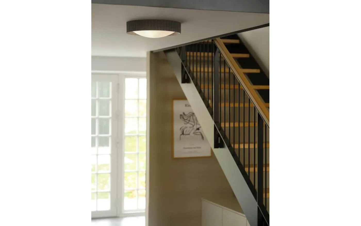 Corato Plafond 40cm Grå