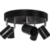 Hall & Trappa|Runda Takspotlights<By Rydens Correct Takspotlight 30cm 5L Svart