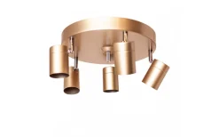 By Rydens Correct Takspotlight 30cm 5L Guld* Hall & Trappa|Runda Takspotlights