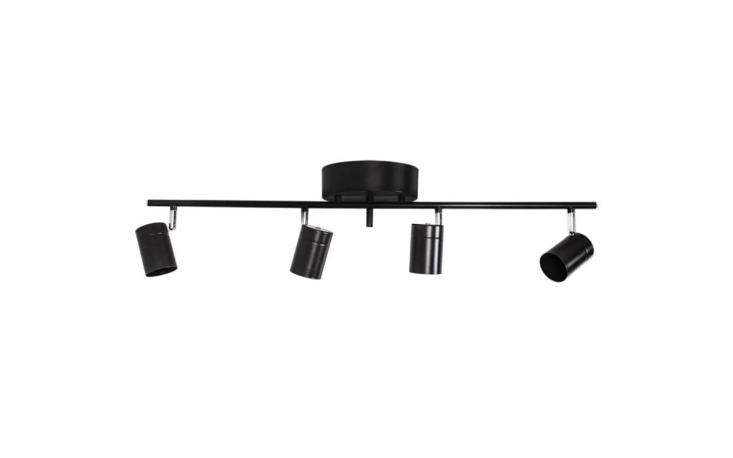 Hall & Trappa|Avlånga Takspotlights<By Rydens Correct Takspotlight 83cm 4xGU10 Svart matt