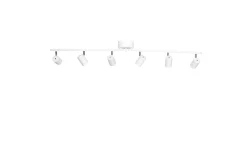 By Rydens Correct Takspotlight 124cm 6xGU10 Vit* Avlånga Takspotlights|Takspot Med Minst 4 Lampor