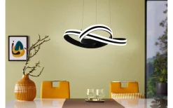 Stora Taklampor Ø50-69 Cm<Eglo Corredera Taklampa 50cm LED 3000K 2x18W Svart