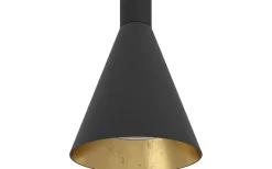 Eglo Cortaderas Fönsterlampa 9,5cm GU10 LED 3000K 5W Svart/Guld* Fönsterlampor